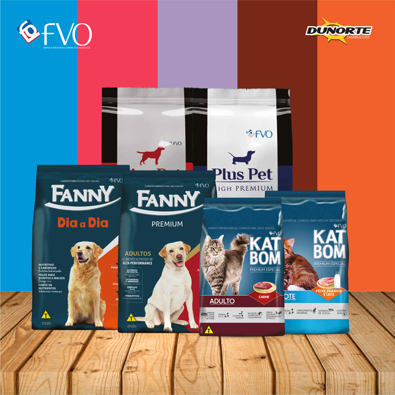 A linha pet está de volta na Dunorte com a linha de rações Premium e Premium Especial