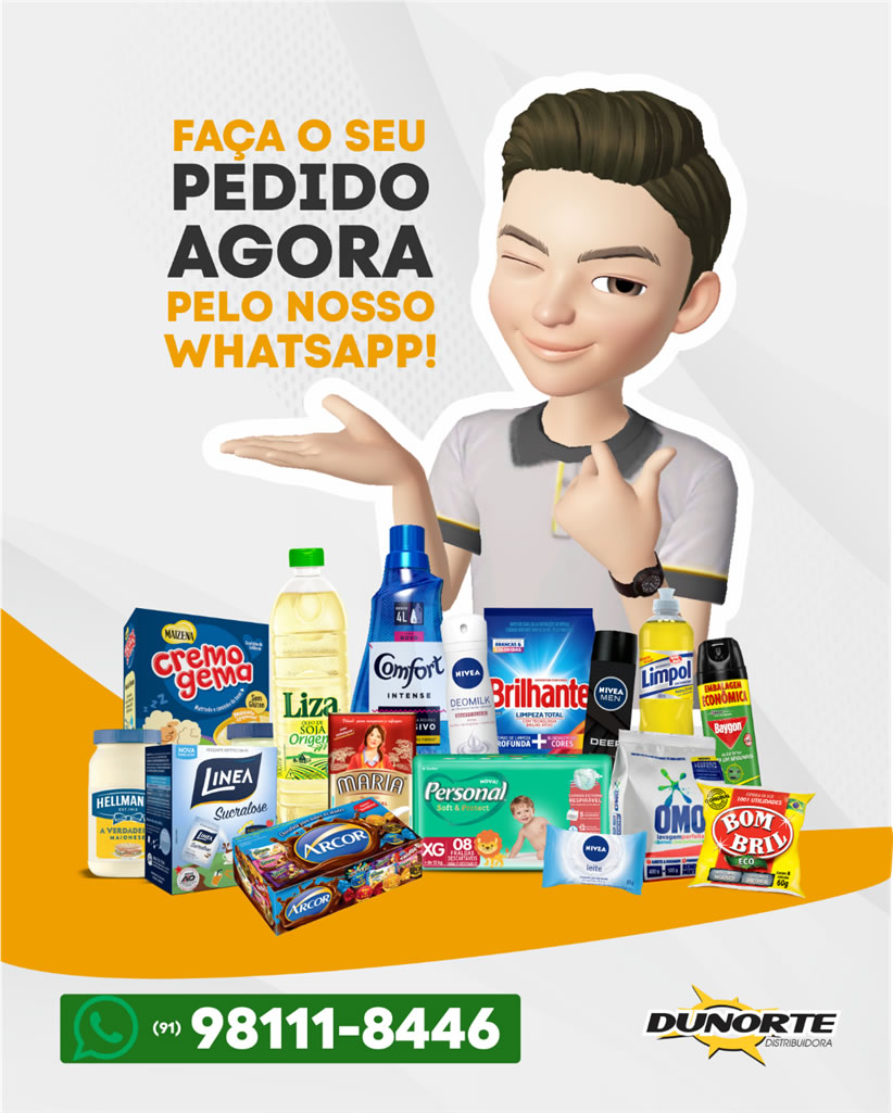 Faça o seu pedido agora pelo nosso Whatsapp